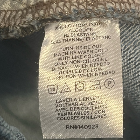 LOFT Blue Flare Crop Jeans - Picture 13 of 13